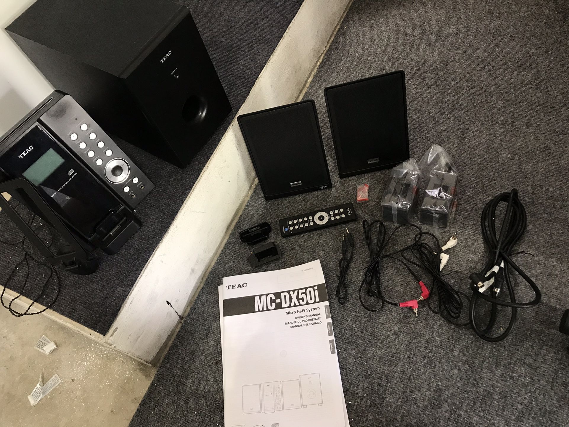 TEAC Micro Hi-Fi System MC-DX50i