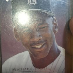Micheal Jordan Baseball Card 