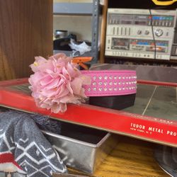 Pink Dog Collar Large 