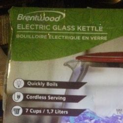 Brentwood Electric Glass Kettle.
