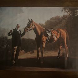The Sopranos! Pie-o-mie Poster! Tony Soprano And Horse Poster! 