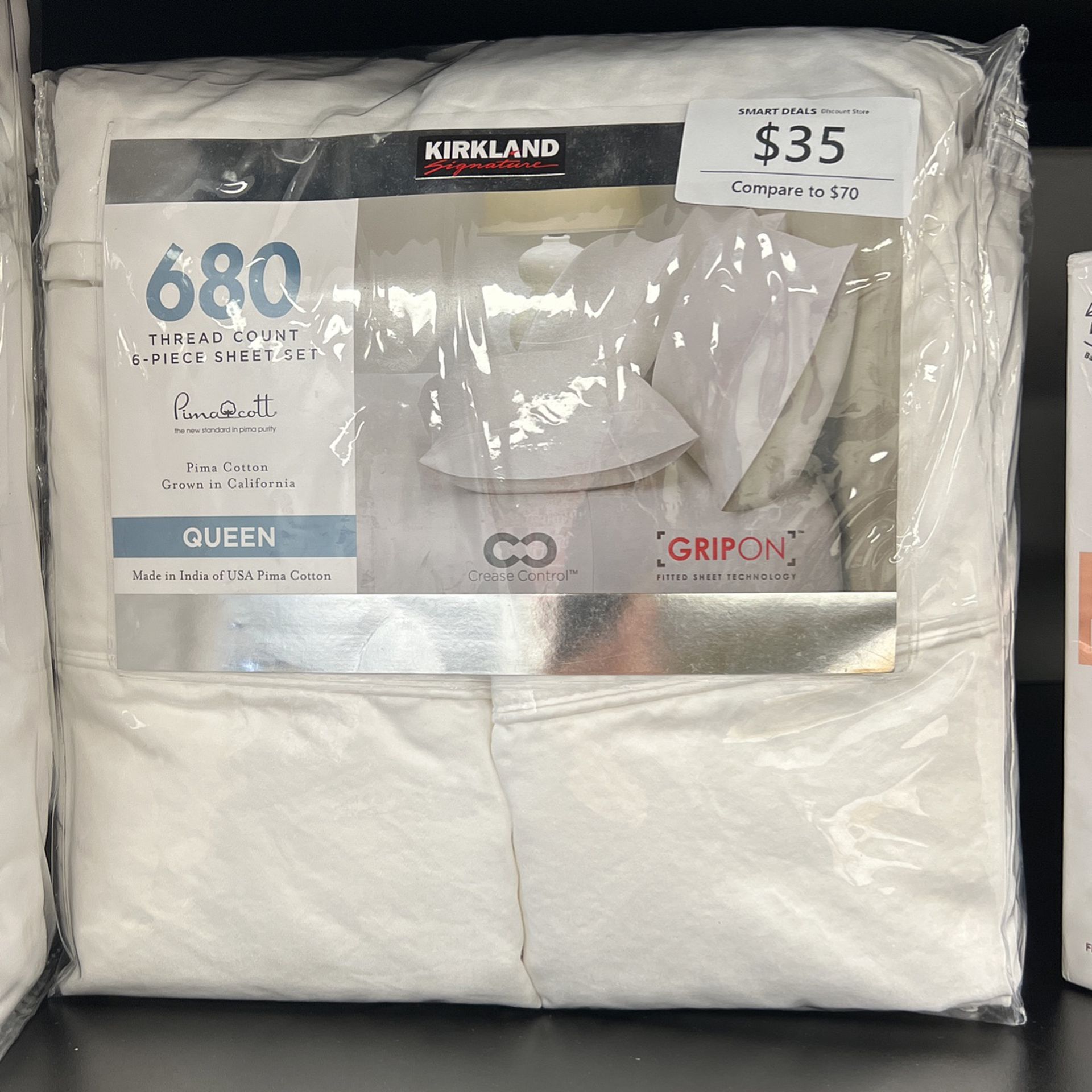Kirkland Cotton Sheets, 680 Thread Count, Six Piece Set for Sale in ...