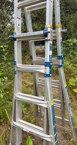Werner multi position 22ft ladder $100 OBO