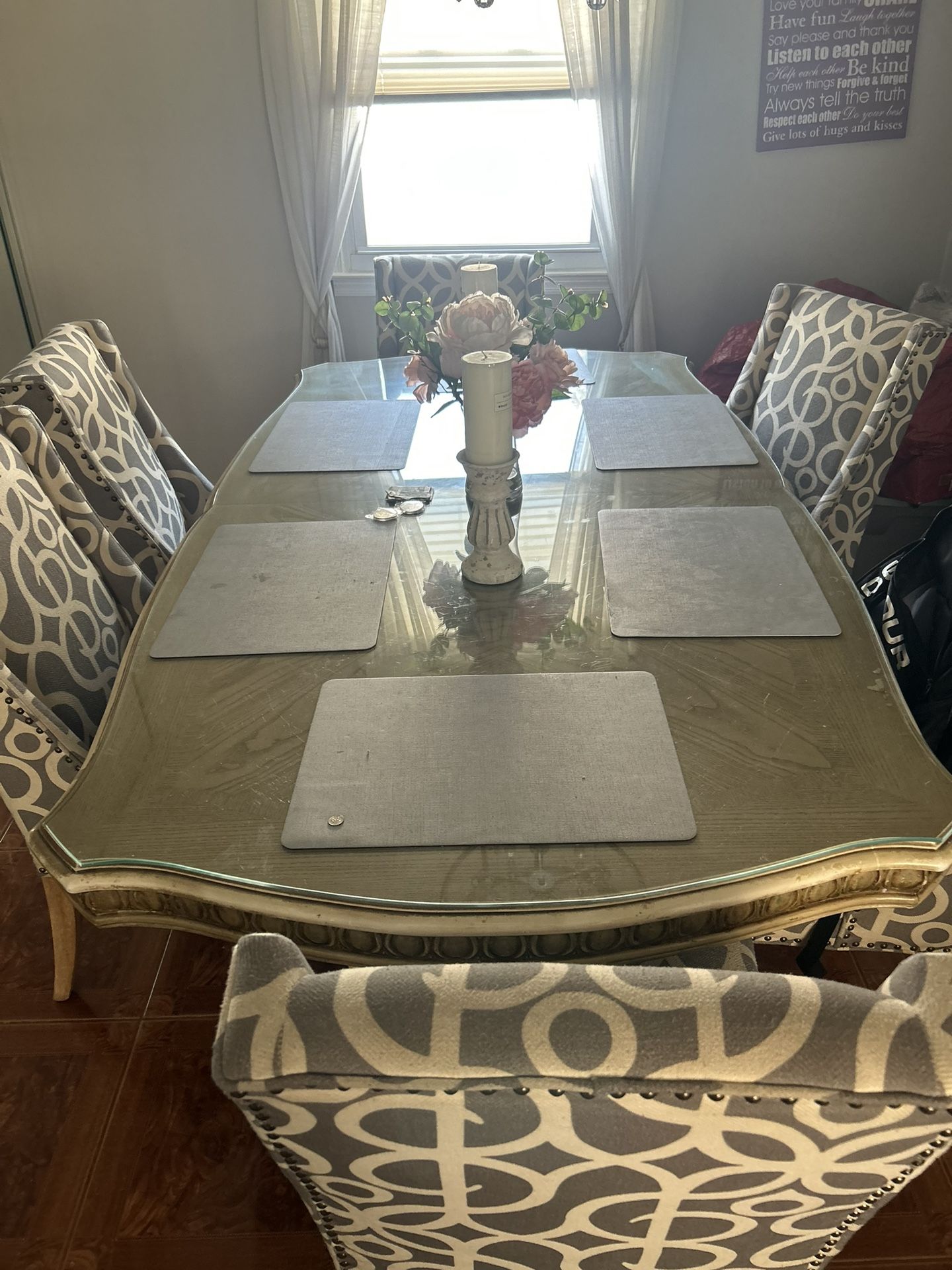 6 Piece Dining Room Set 