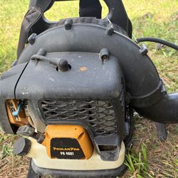 Gas back pack blower