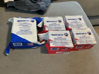 Selling 4 Datrex 2400 Kcal Emergency Food Ration Bars MRE & ONE DX 3600 Emergency