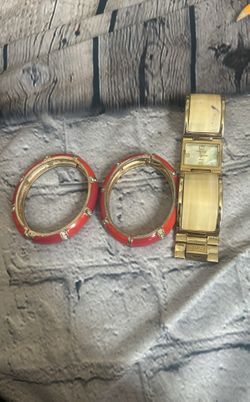 Hand Watch Anne Klein /And Bracelet