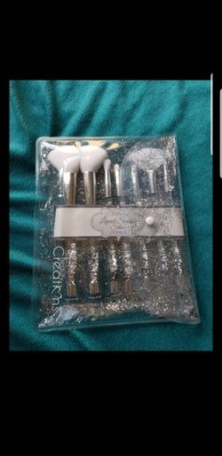 Makeup brush set- water glitter