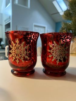 Glass Candle Holders -decor