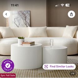 BRAND NEW - COFFEE TABLE SET