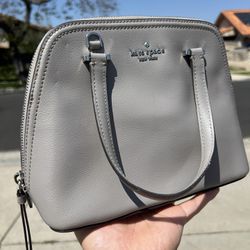 Grey Kate Spade Bag