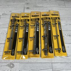 DeWALT DRILL BITS LOT 5 