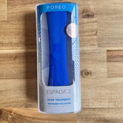 Foreo espada 2 blue LED light acne treatment device 