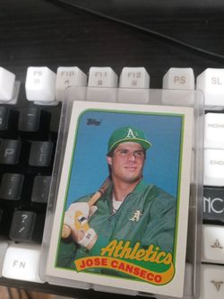 Jose Canseco Error Card