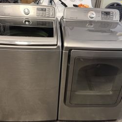 Samsung Washer And ELECTRIC Dryer 