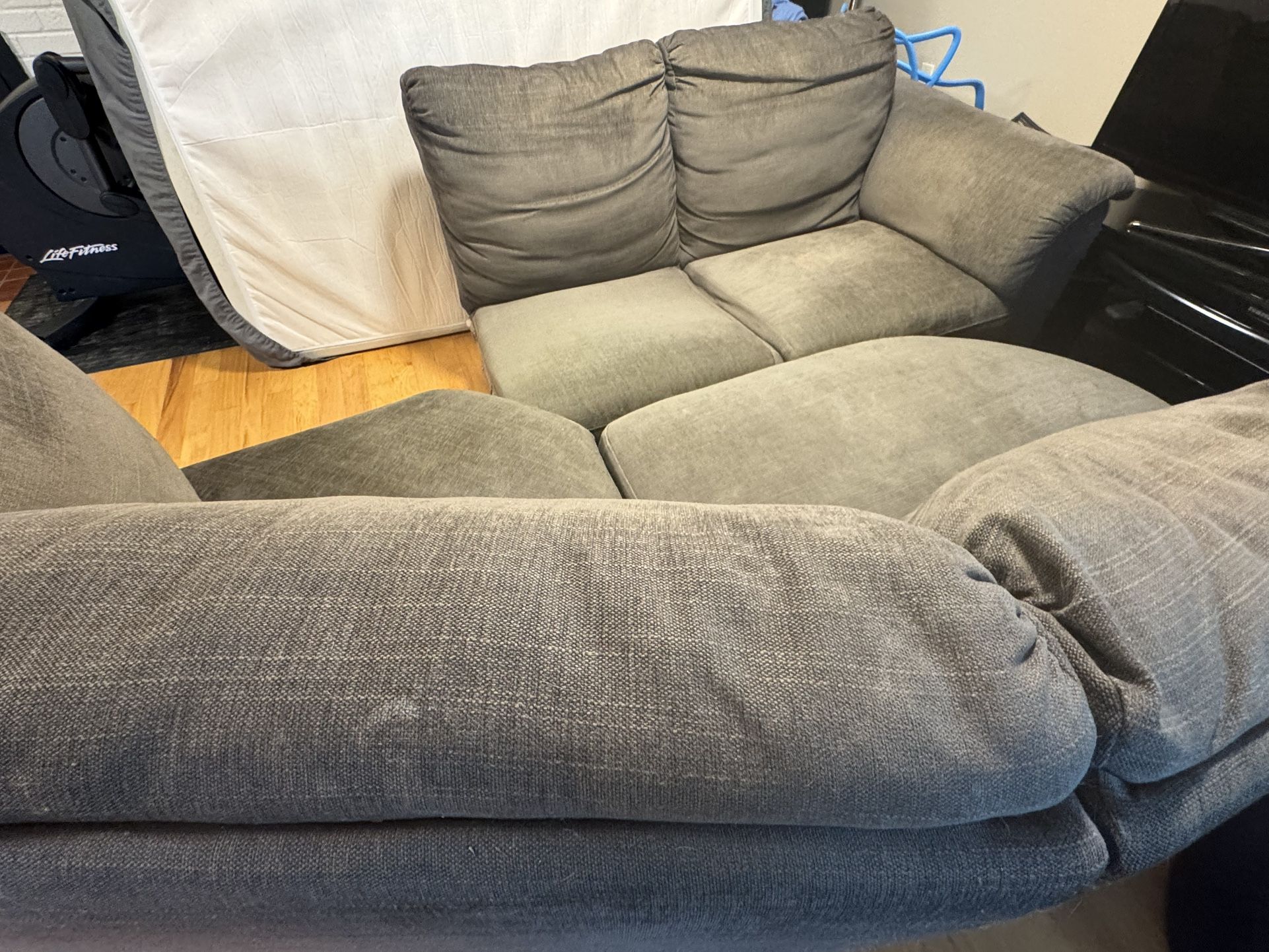 Gray Sectional Couch
