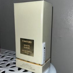 Tom Ford White Suede