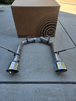 AWE Rear Muffler Delete, 3" Pipes, 5" Chrome Tips