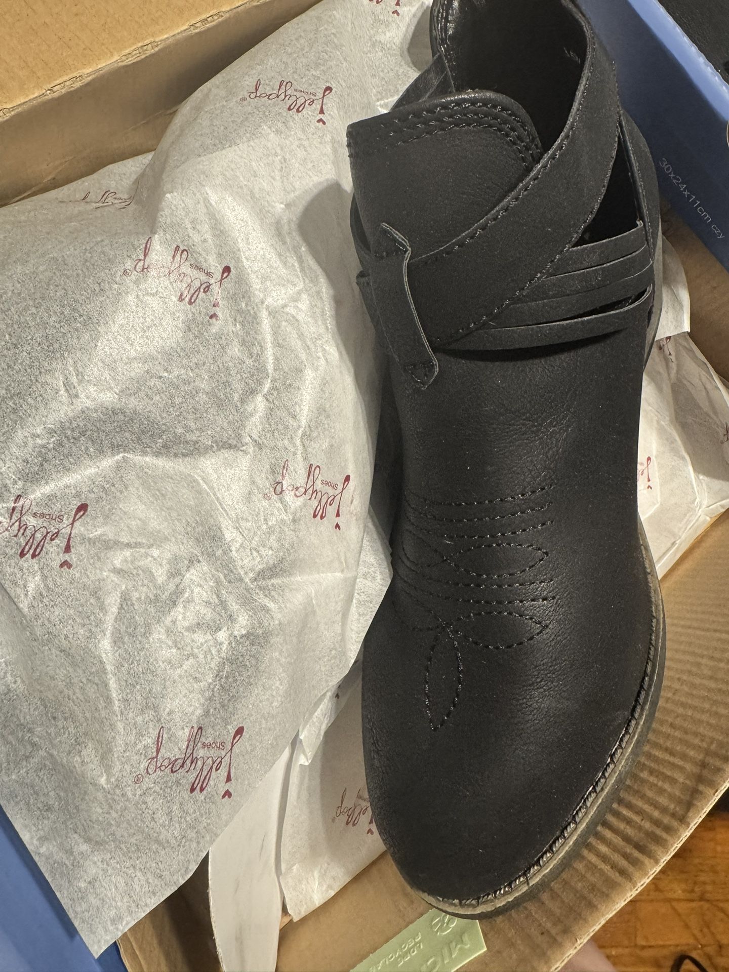 Black Western Style Boots