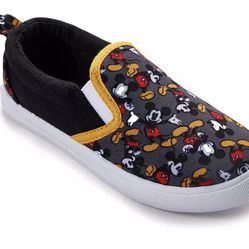 Mickey Mouse Slip On Childs Tennis Shoes