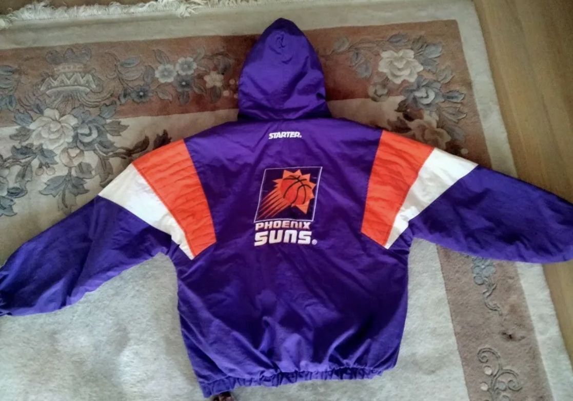 Vintage Phoenix Suns Starter Jacket With Hood