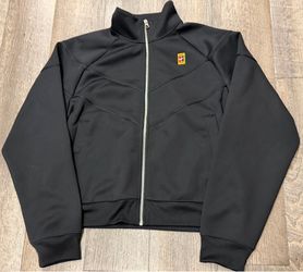 Nike NikeCourt Heritage Tennis Jacket FZ6507-010 Women's size Large