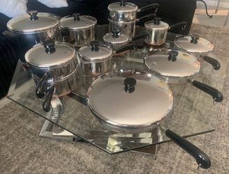 Revere Ware 23-Piece Stainless Steel/Copper Clad Cookware Set