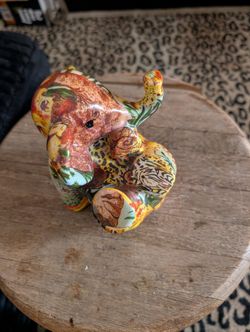 Decoupage Elephant. 5x4