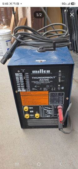 Miller thunderbolt ac/dc stick welder 220v
