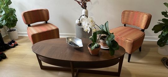 chair and tables