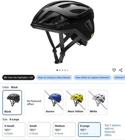 Smith cycling helmet