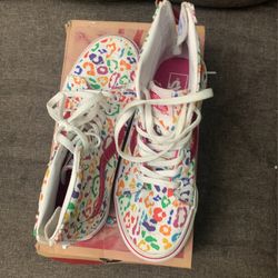 Girls vans print 