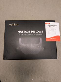 Adnbm Rechargeable Cordless Massage Pillow