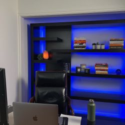 Solid Wood Bookshelf 