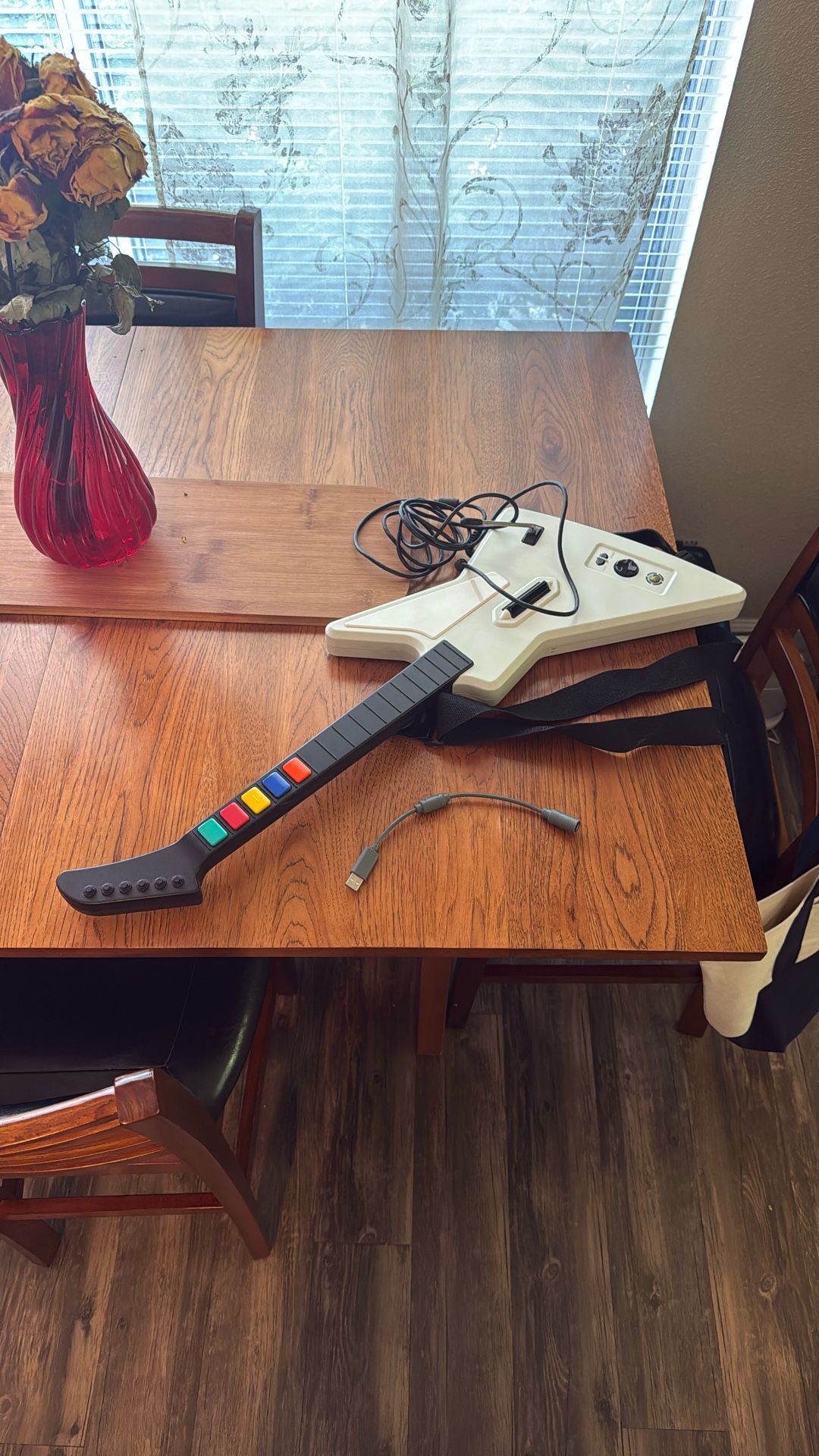 Original Xbox Explorer Guitar Hero 2 Guitar Wired