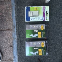 Slide Dimmer With Preset Switch  $40 For All Three 