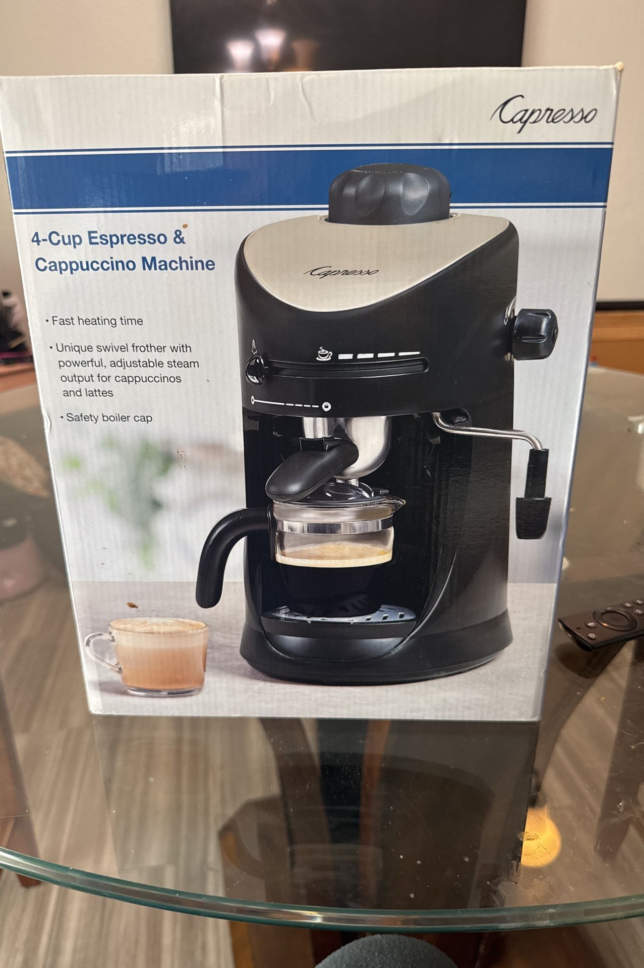 New Cappuccino Machine