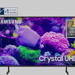 Smart TV. 65-inch Samsung Crystal UHD DU7200. 