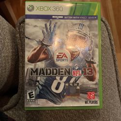 Madden 13 Xbox 360