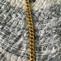 Cuban Link Bracelet 10k 11mm 8.75inch 