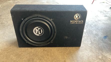 Memphis Car Audio 12” Subwoofer with built-in Amp