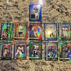 Lot of football Cards $40 