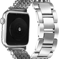 Apple Watch Band Stainless Steel Silver Color 38/40/41mm