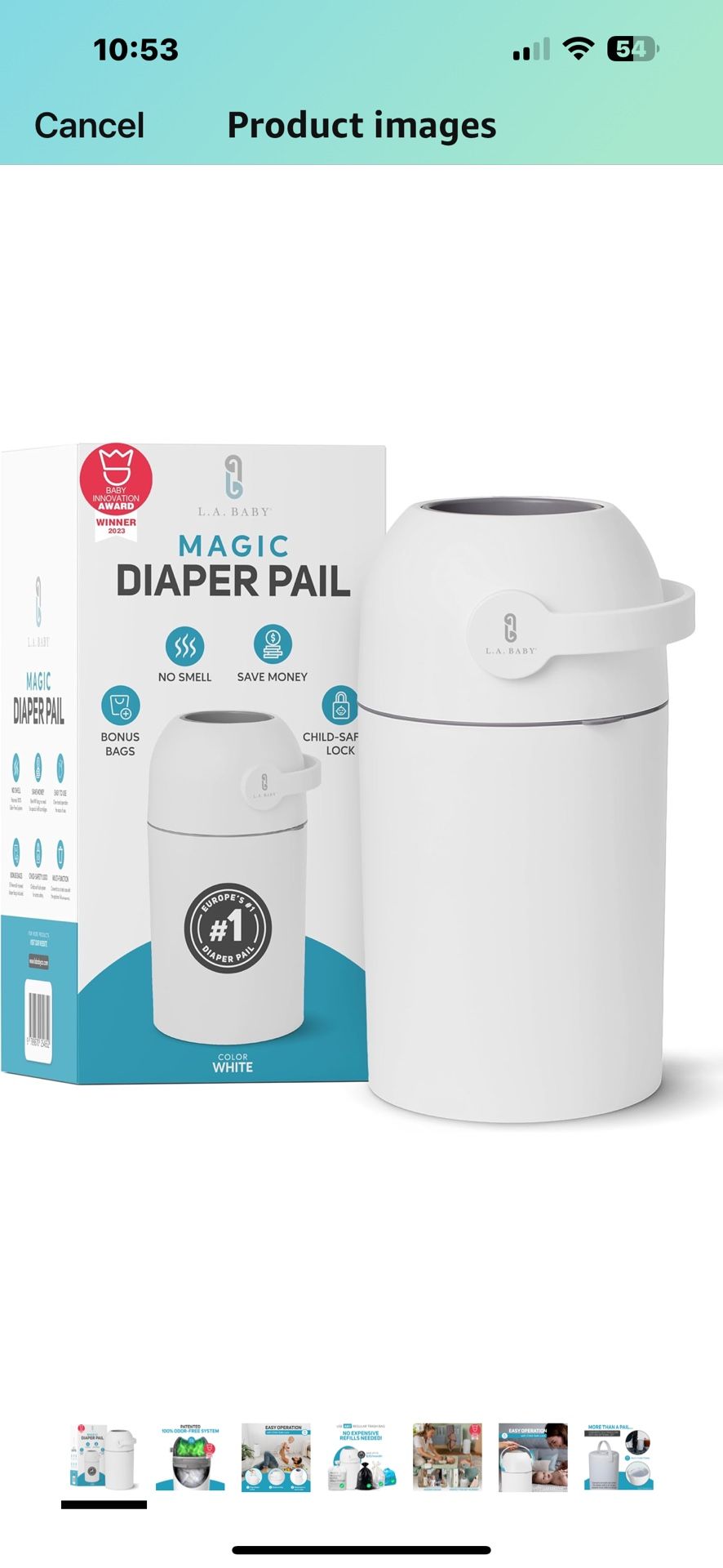 Diaper pail