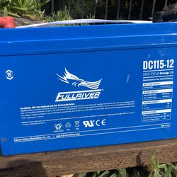 Fullriver DC115-12 12V 115Ah Deep Cycle AGM Battery (Group 31)