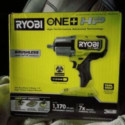 Ryobi Brushless 1/2" Impact Wrench 