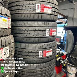 265/35R22 Atlas New Set of Tires Installed and Balanced Set de Llantas Nuevas Instaladas y Balanceadas