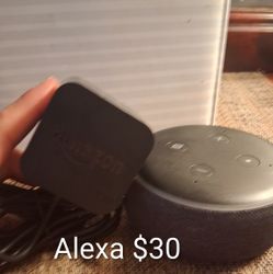 Alexa $30.   Mic $30