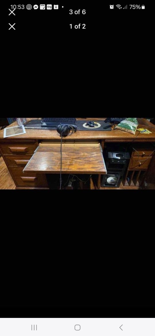 Oak Desk