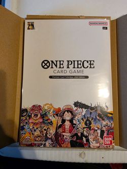 One Piece Card Game Premium Card Collection 25th Edition Sealed Promo Booklet
